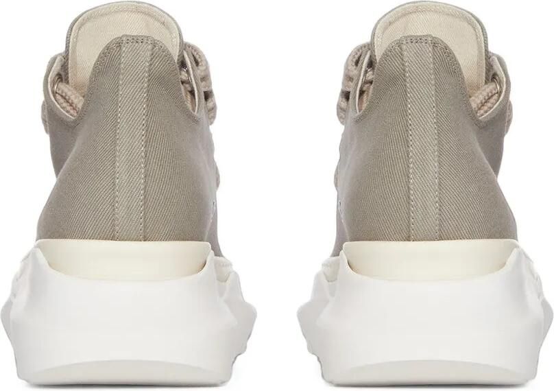 Rick Owens DRKSHDW Jumbolace abstract low sneakers Beige - Foto 3