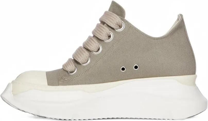 Rick Owens DRKSHDW Jumbolace abstract low sneakers Beige - Foto 5