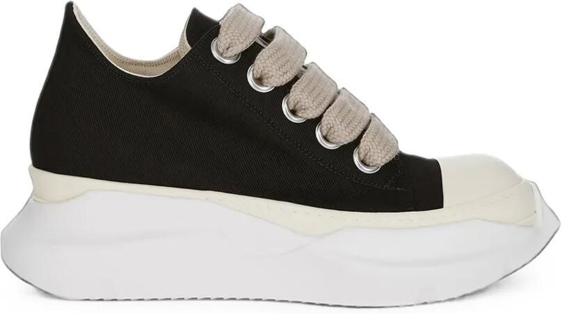 Rick Owens DRKSHDW Jumbolace Abstract low-top sneakers Zwart