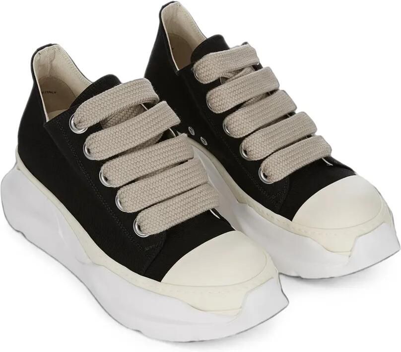 Rick Owens DRKSHDW Jumbolace Abstract low-top sneakers Zwart - Foto 2