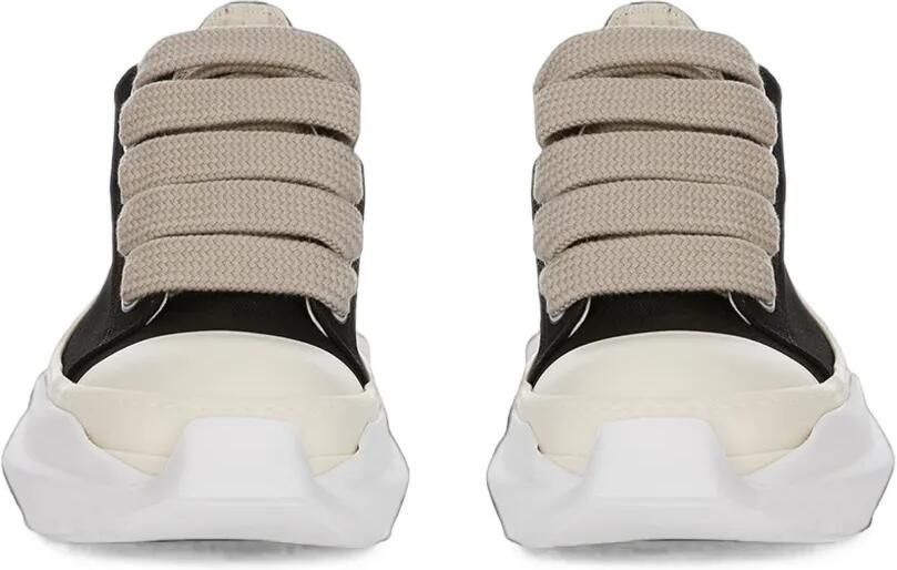 Rick Owens DRKSHDW Jumbolace Abstract low-top sneakers Zwart - Foto 3