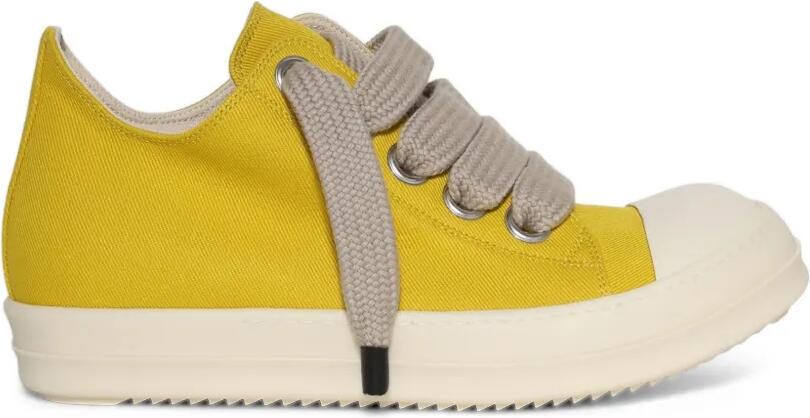 Rick Owens DRKSHDW Jumbolace low-top sneakers Geel