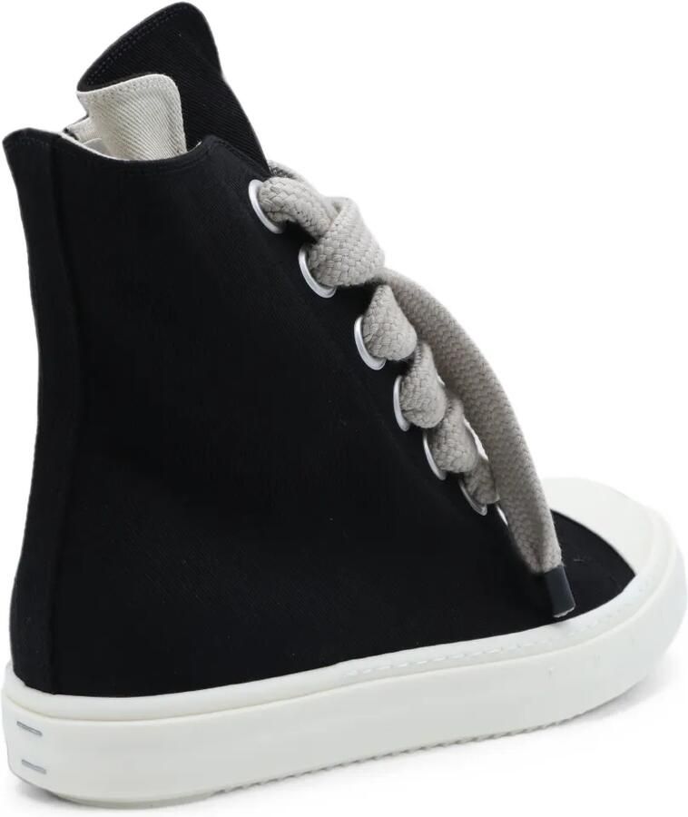 Rick Owens DRKSHDW Jumbolaced high-top sneakers Zwart