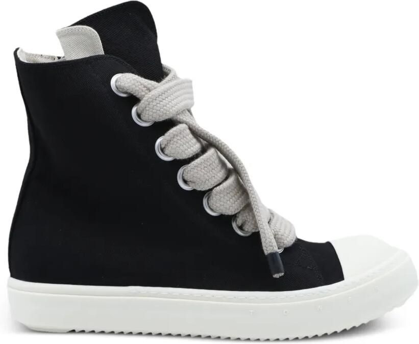 Rick Owens DRKSHDW Jumbolaced high-top sneakers Zwart - Foto 4
