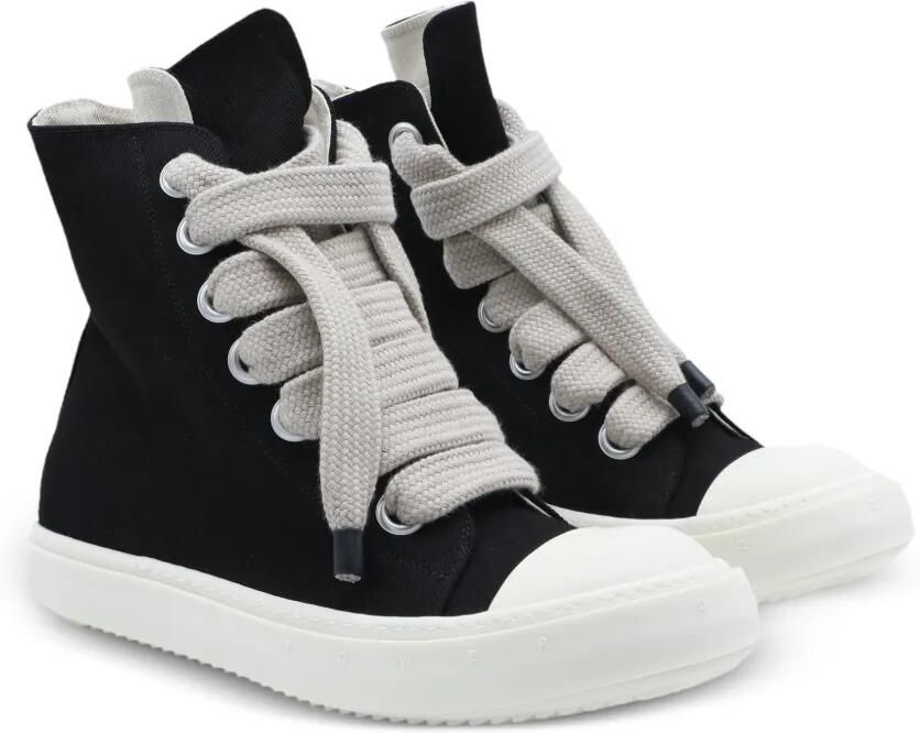 Rick Owens DRKSHDW Jumbolaced high-top sneakers Zwart - Foto 3