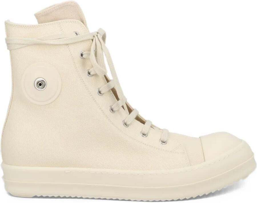 Rick Owens DRKSHDW lace-up sneakers Beige