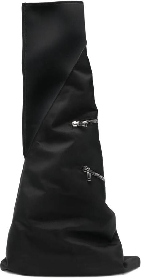 Rick Owens DRKSHDW Leren bikerlaarzen 9
