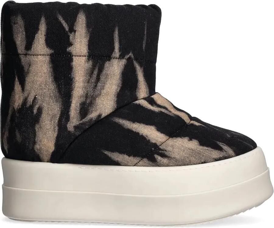 Rick Owens DRKSHDW Mega Bumper Low Lunar laarzen Zwart