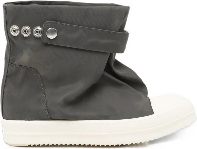 Rick Owens DRKSHDW press-stud-strap boots Grijs