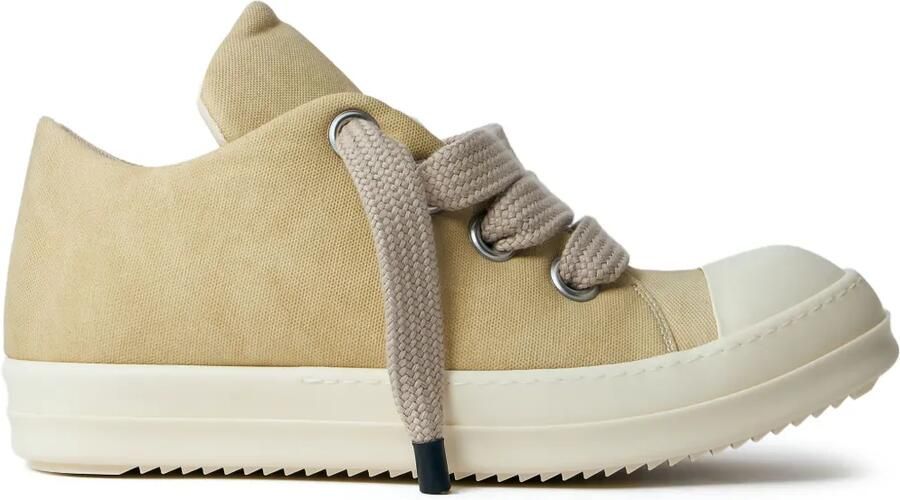 Rick Owens DRKSHDW Sneakers met grote veters Beige