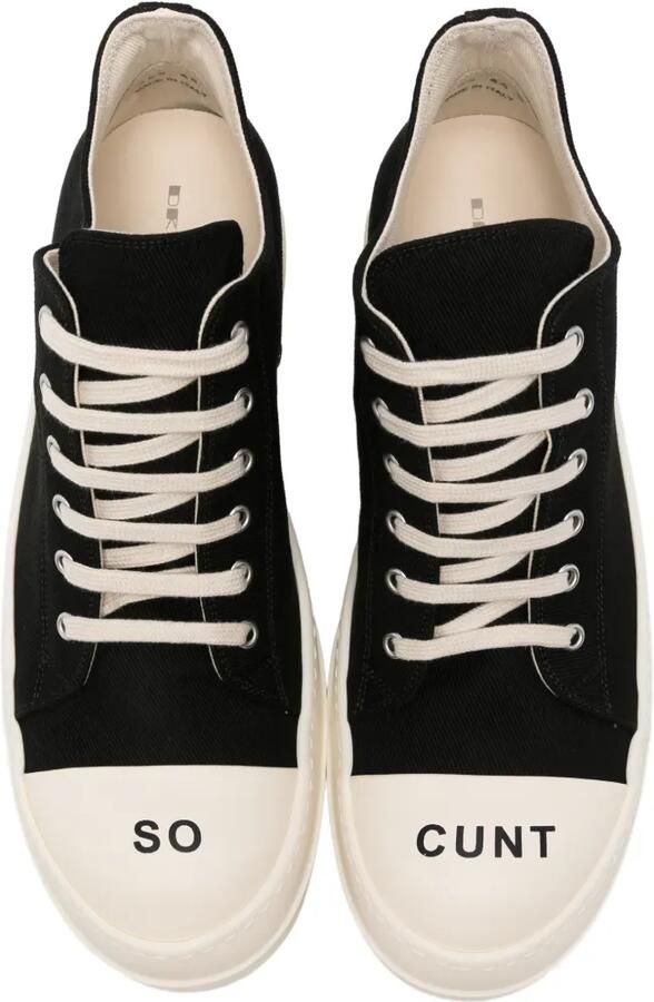 Rick Owens DRKSHDW Sneakers met kapneus Zwart - Foto 2