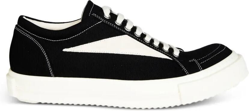 Rick Owens DRKSHDW Sneakers met patchdetail Zwart