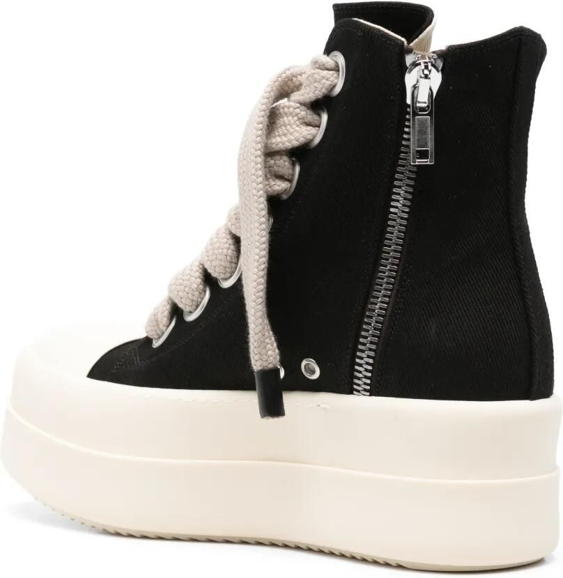 Rick Owens DRKSHDW Sneakers met plateauzool en grove veters Zwart - Foto 2