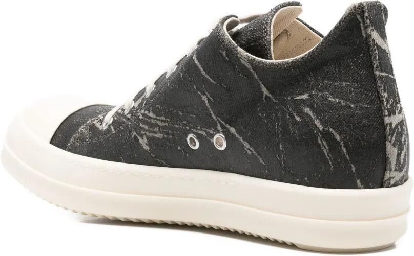 Rick Owens DRKSHDW Sneakers met print Zwart