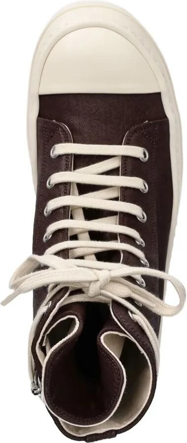 Rick Owens DRKSHDW Sneakers met rits Bruin - Foto 3