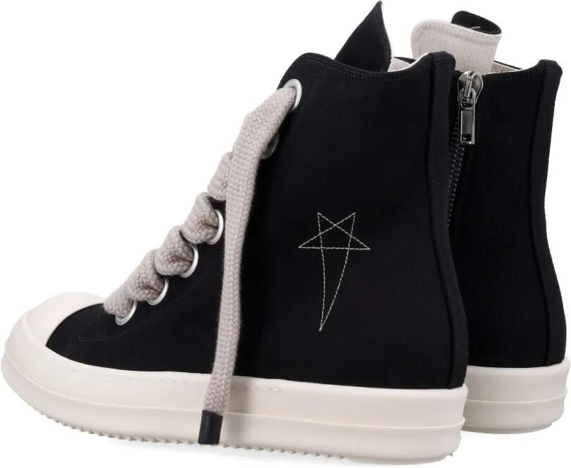 Rick Owens DRKSHDW Sneakers met rits Zwart - Foto 2