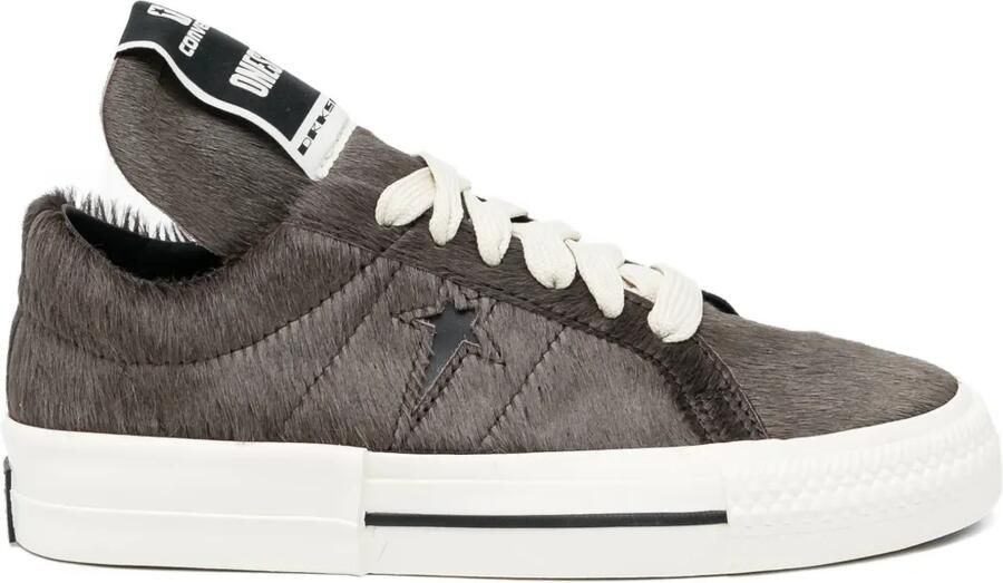 Rick Owens DRKSHDW Sneakers van imitatiebont Bruin