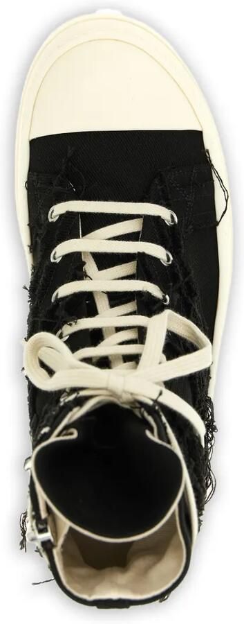 Rick Owens DRKSHDW Sneaks high-top sneakers met franje Zwart - Foto 3