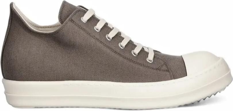 Rick Owens DRKSHDW Tower low-top canvas sneakers Grijs