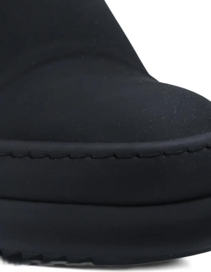Rick Owens DRKSHDW tower sneakwaders in all black rubber Zwart - Foto 3