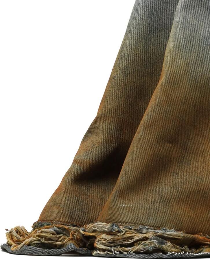 Rick Owens DRKSHDW Tweekleurige laarzen Beige - Foto 2