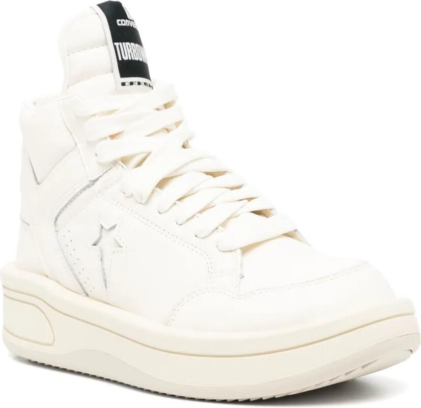 Rick Owens DRKSHDW x Converse Turbowpn sneakers Wit - Foto 3