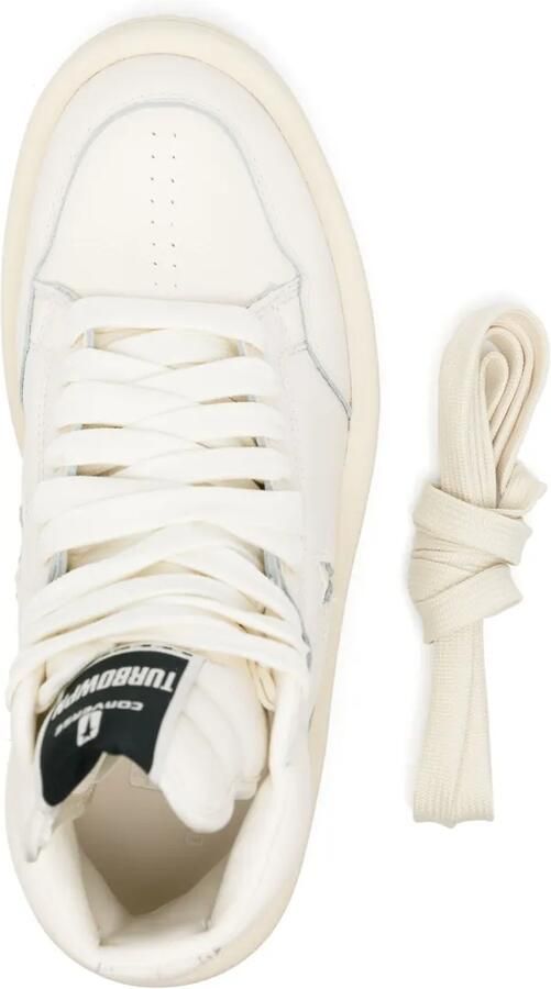 Rick Owens DRKSHDW x Converse Turbowpn sneakers Wit - Foto 4