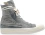 Rick Owens DRKSHDW sneakers met gescheurd detail Blauw - Thumbnail 1