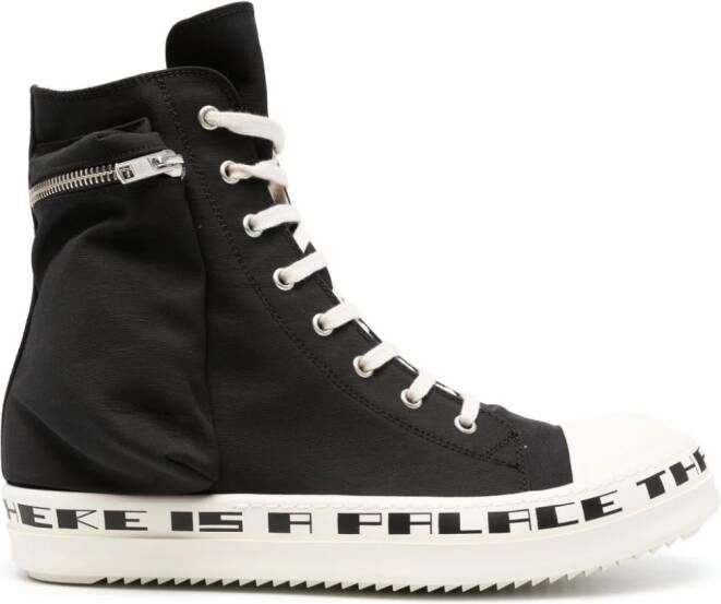 Rick Owens DRKSHDW High-top sneakers Zwart