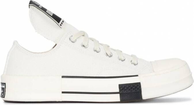 Converse x Rick Owens DRKSHDW DRKSTAR Ox low-top sneakers Wit