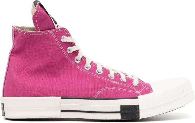 Converse x DRKSHDW high-top sneakers Roze