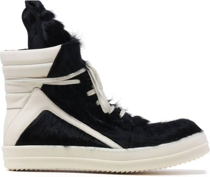 Rick Owens Geo-Basket high-top sneakers Zwart