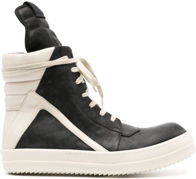 Rick Owens Geobasket high-top sneakers Zwart