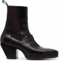 Rick Owens Laarzen met vierkante neus Zwart - Thumbnail 1