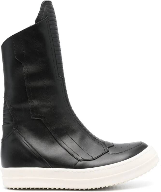 Rick Owens Leren laarzen Zwart