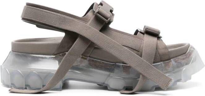 Rick Owens Leren sandalen Beige