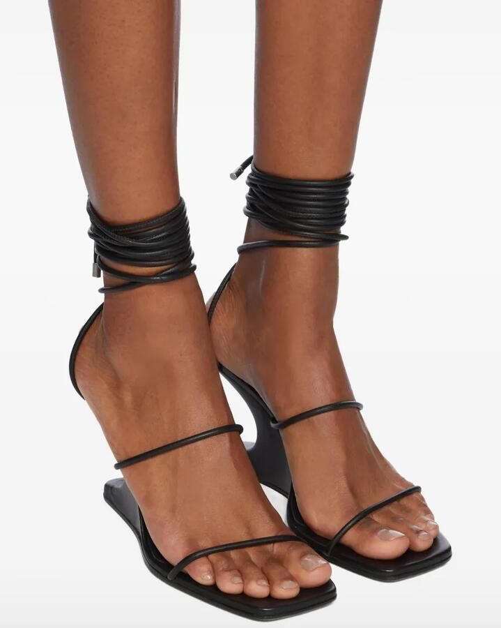 Rick Owens Lilies Cantilever sandalen met bandjes Zwart - Foto 2