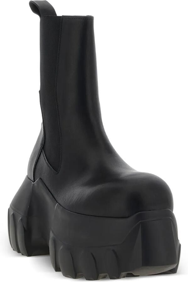 Rick Owens 100 mm Beatle Mega Tractor laarzen Zwart - Foto 2