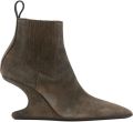Rick Owens 80 mm Sharp enkellaarzen Bruin - Bruin