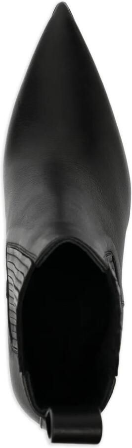 Rick Owens 80 mm Sharp enkellaarzen Zwart - Foto 4