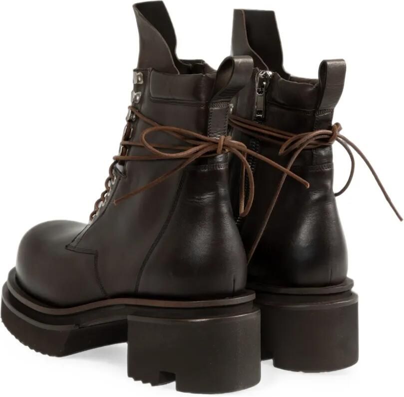Rick Owens Army Bogun laarzen Bruin - Foto 4