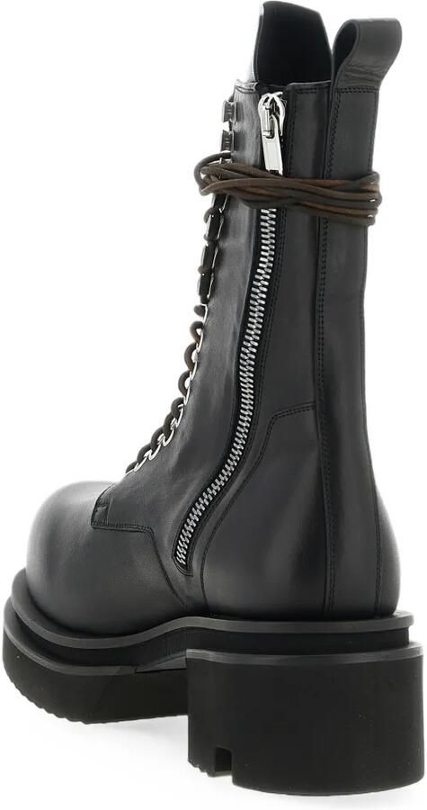 Rick Owens Bogun veterlaarzen Zwart - Foto 3