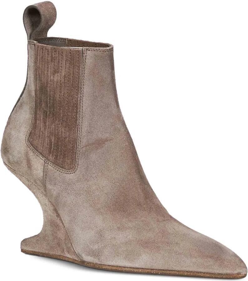 Rick Owens Cantilever enkellaarzen Grijs - Foto 2