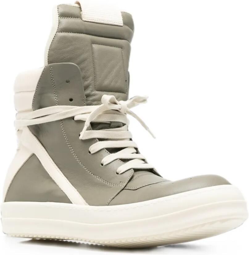 Rick Owens Geobasket high-top sneakers Grijs - Foto 3