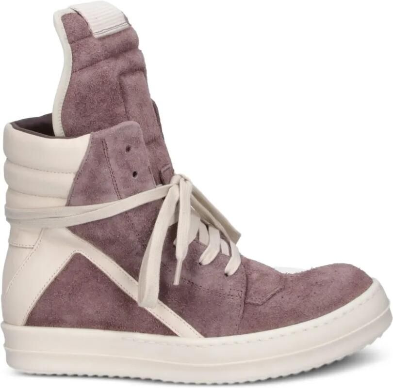 Rick Owens Geobasket high-top sneakers Roze