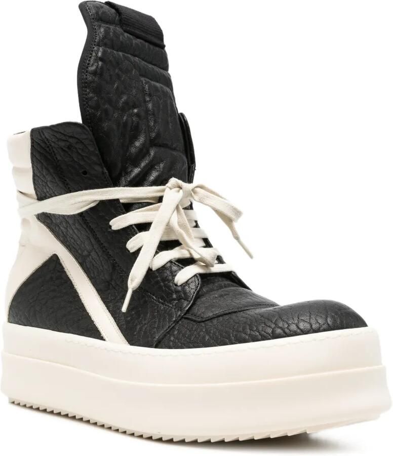 Rick Owens Geobasket high-top sneakers Zwart - Foto 2