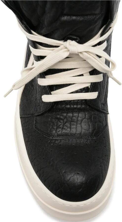 Rick Owens Geobasket high-top sneakers Zwart - Foto 4