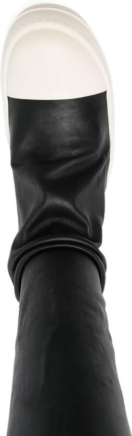 Rick Owens High Stocking Sneaks laarzen Zwart - Foto 5