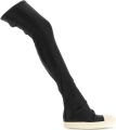 Rick Owens High Stocking Sneaks overknee laarzen Zwart - Zwart