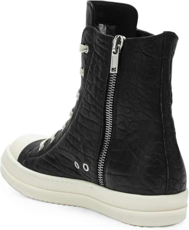 Rick Owens High-top leren sneakers Zwart - Foto 2